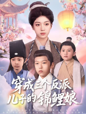 穿成三个反派儿子的锦鲤娘（80集） 一起看短剧