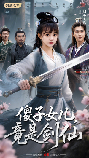 傻子女儿竟是剑仙（50集）我全都看完了