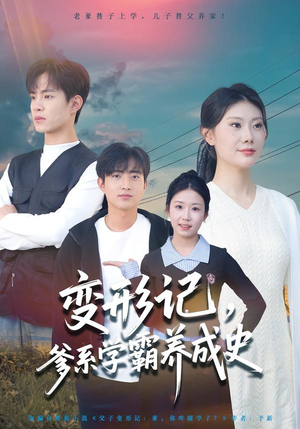 变形记，爹系学霸养成史（73集）火爆热门短剧