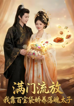 满门流放：我靠百宝袋娇养落魄太子（55集）短剧