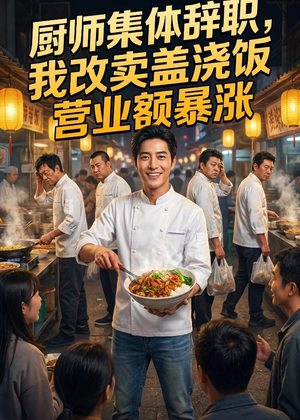 厨师集体辞职，我改卖盖浇饭营业额暴涨（56集）越看越好看短剧
