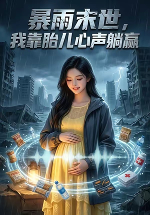 暴雨末世，我靠胎儿心声躺赢（57集）超好看古装短剧