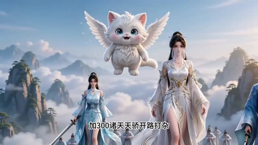 被迫封神后，三界都以为我无敌（45集）网络小短剧