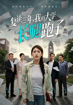 复读三年，我的大学长腿跑了（60集）短剧全集免费