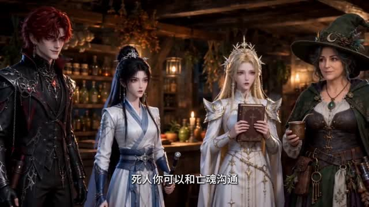 当玄门老祖，穿越到西方魔法世界（55集）短剧解说全集