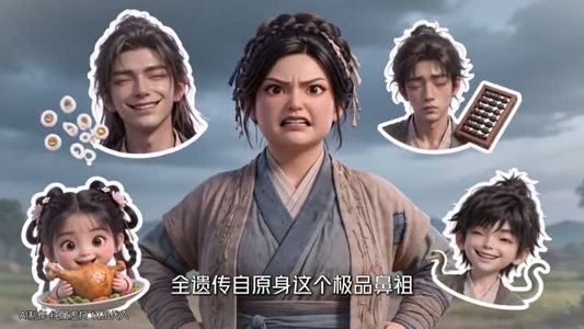 穿成农家祖母，我带四个儿女发家致富（139集）最新热剧免费看