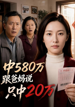 中580万跟爸妈说只中20万(35集) 中580万跟爸妈说只中20万(35集)最新上映的短剧