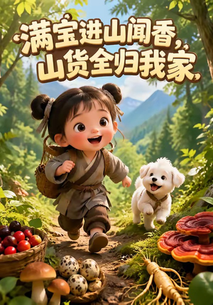 满宝进山闻香，山货全归我家（203集）短剧免费分享