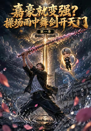 嘉豪就变强？操场雨中舞剑开天门第1季（154集）最火短剧热播中