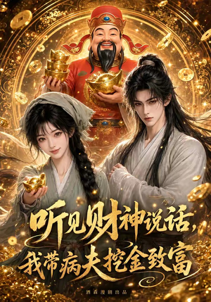 听见财神说话，我带病夫挖金致富（125集）甜宠短剧追到爽