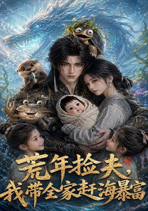 荒年捡夫,我带全家赶海暴富(118集) 荒年捡夫,我带全家赶海暴富(118集)热播古装短剧