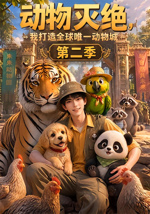 动物灭绝，我打造全球唯一动物城第二季（124集）短剧太好看了吧