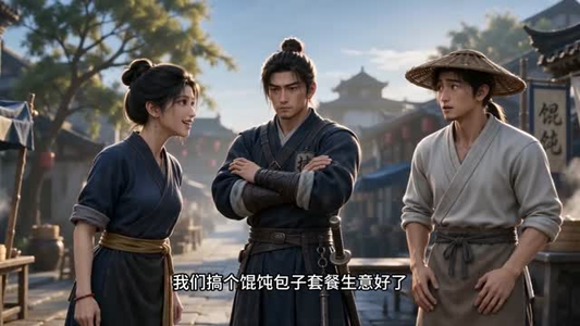 馄饨摊对门包子铺(21集) 馄饨摊对门包子铺(21集)爆款短剧抢先看