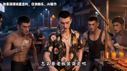 地摊神厨,我一开张大佬排队等撸串(93集) 地摊神厨,我一开张大佬排队等撸串(93集)精彩短剧天天看