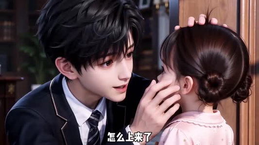 奶团驾到：反派大佬成了女儿奴（132集）短剧精彩片段