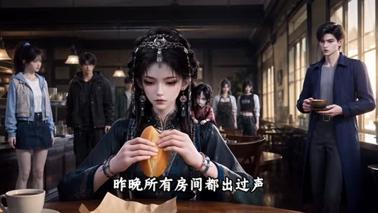 惊悚游戏：人偶替我过副本（80集）网络小短剧