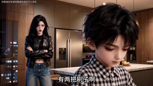 反派儿子，反派漂亮亲妈十斤反骨（131集）红果免费看短剧