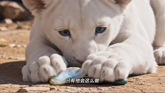 穿成顶美动物抱大腿之白狮篇（150集）穿越短剧