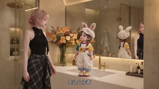 天幕：万朝直播看我养萌娃（122集）副本流
