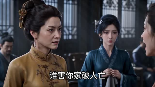 落入权臣之手，她假意顺从（134集）弹幕